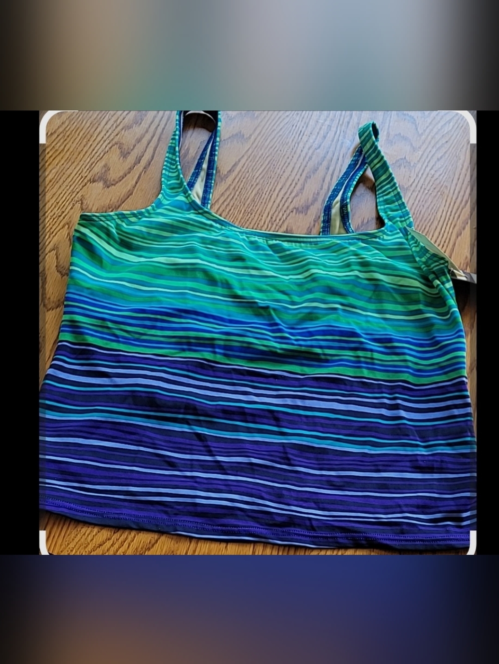 LANDS END TANKINI SIZE 18. NWT